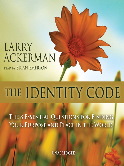 Title details for The Identity Code by Larry Ackerman - Wait list